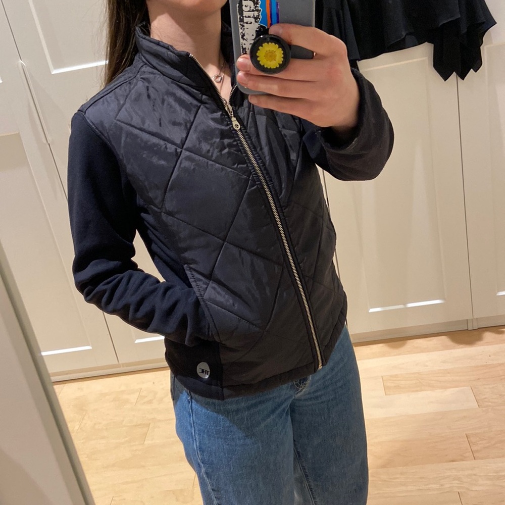 Equestrian quilted jacket